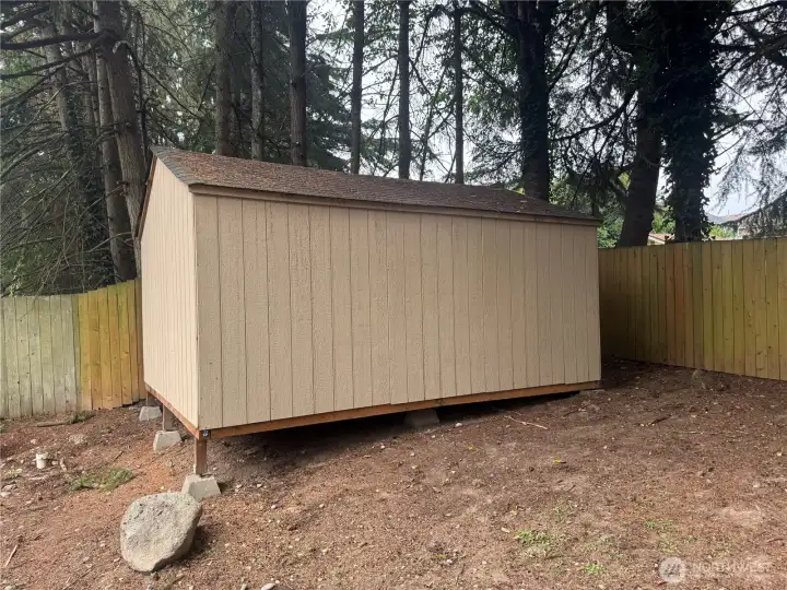 Huge shed