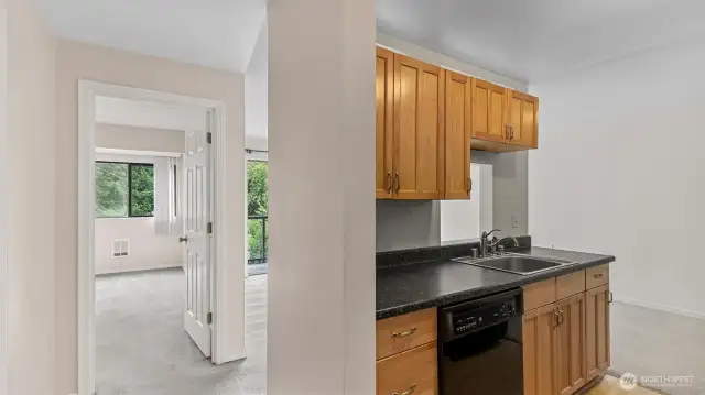 Tons of natural light here!