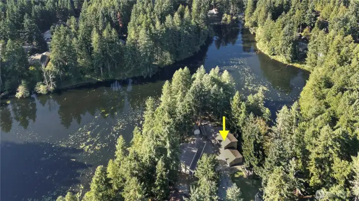 Your home sits on a point overlooking clear lake! Just magical, you need to see it in person.