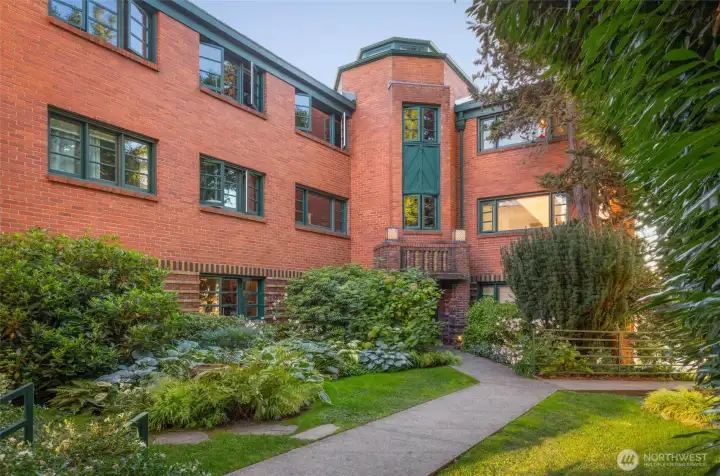 Stately and classic condominium designed by starchitect Paul Thiry