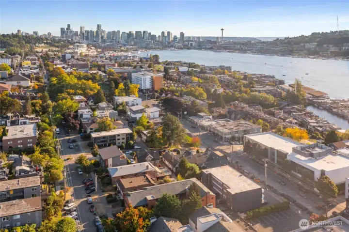 Eastlake - one of Seattle's most desirable neighborhoods.