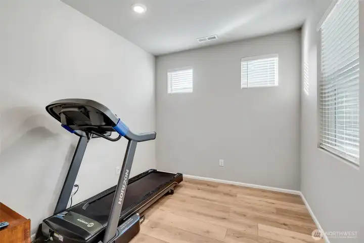 Main floor work out room.