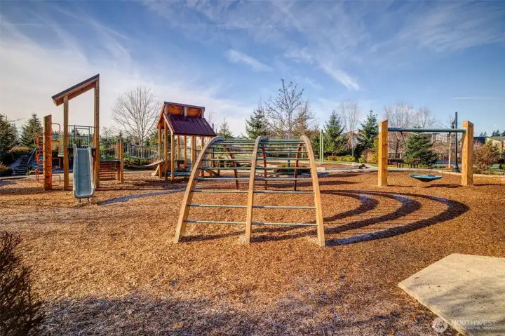 Ten Trails community has playgrounds and parks.