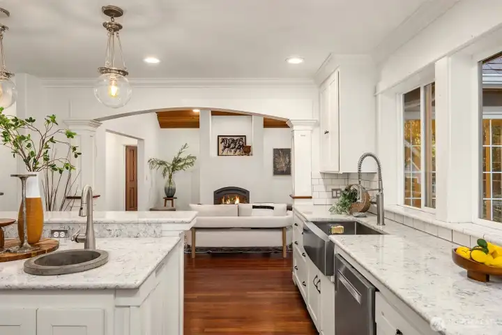 Connection to the Living Area