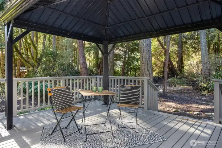 Primary Suite Outdoor Deck with Canopy