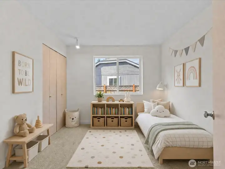 Virtually Staged - Bedroom
