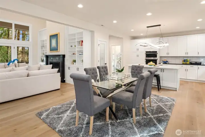 Thoughtfully designed for the way people live today, the floor plan is as flexible as it is beautiful.