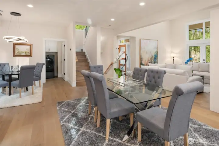 Air conditioning keeps the home comfortable through the warmer months, and generator wiring adds another layer of thoughtful preparedness.