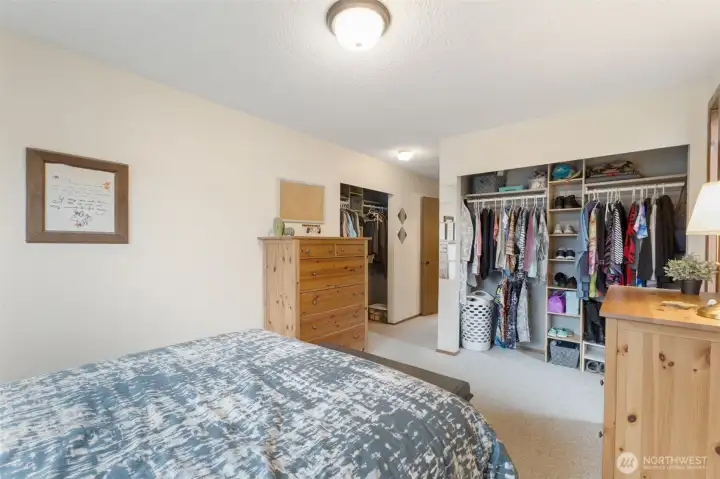 2nd Bedroom with His & Hers Closets