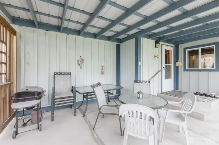 Covered Back Patio