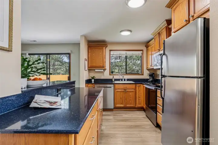 Light-filled kitchen