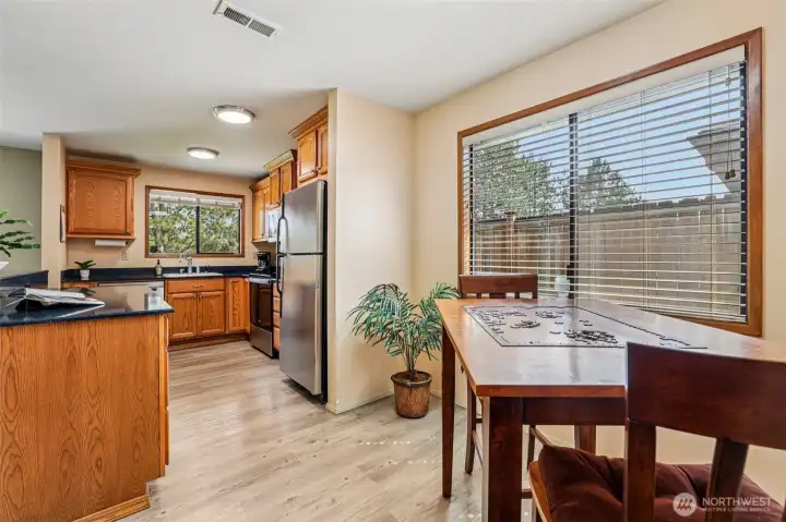 Charming dining nook