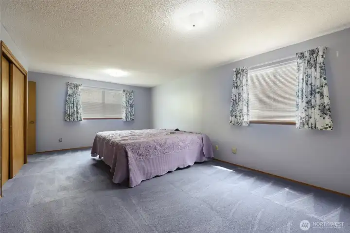 Primary bedroom with full bath.