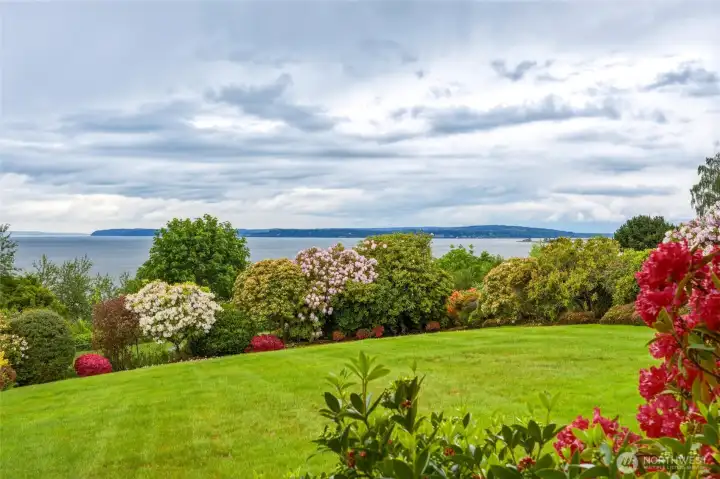 Gorgeous views of Puget Sound!