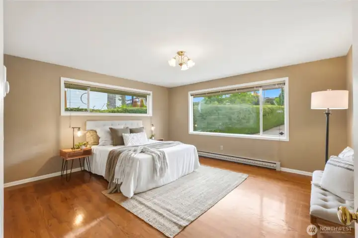Second bedroom is also located on the main level.