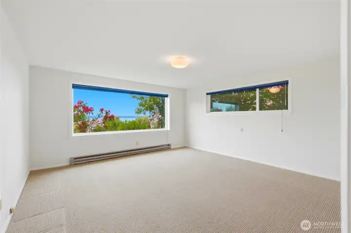 Third bedroom is located downstairs.