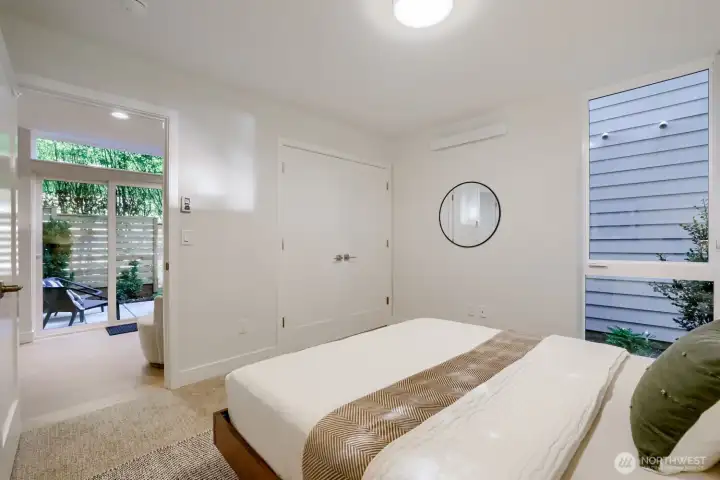 Another angle of the second bedroom.