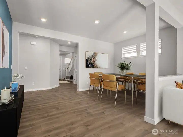 9' ceilings add so much spaciousness and ambiance. Photos are for representational purposes only. Colors and options may vary.