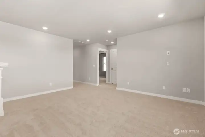 So many options for how you can use this loft space. Photos are for representational purposes only. Colors and options may vary.