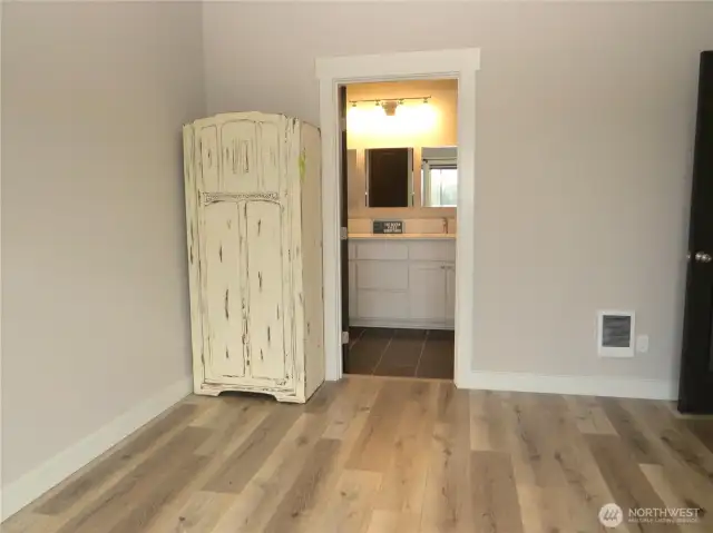 PRIME BEDROOM HAS AN ATTACHED 3/4 BATH!