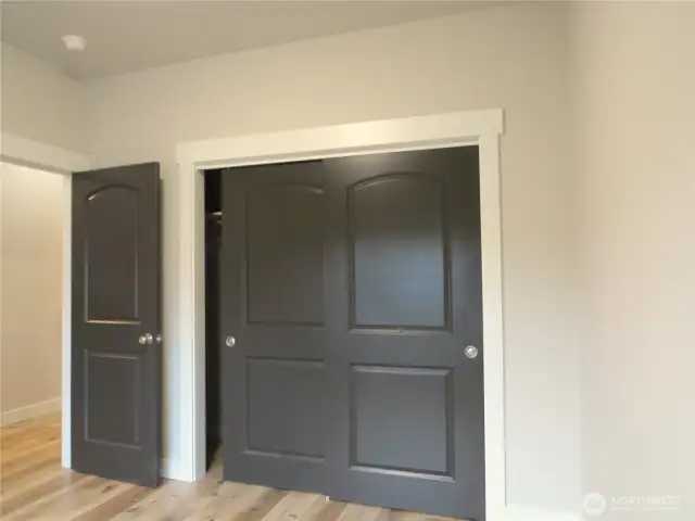 YOUR GUESTS WILL ENJOY THE LARGE CLOSETS!