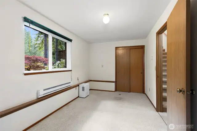 Den/ studio downstairs.