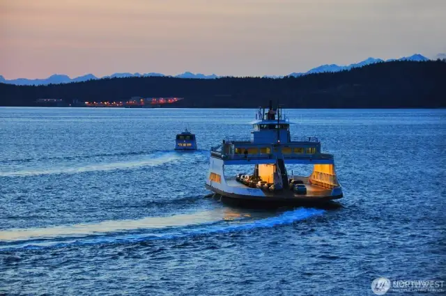 Only a Twenty Minute Ferry Ride!