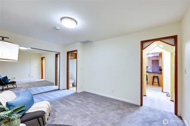 BONUS room is a great office space on main level.