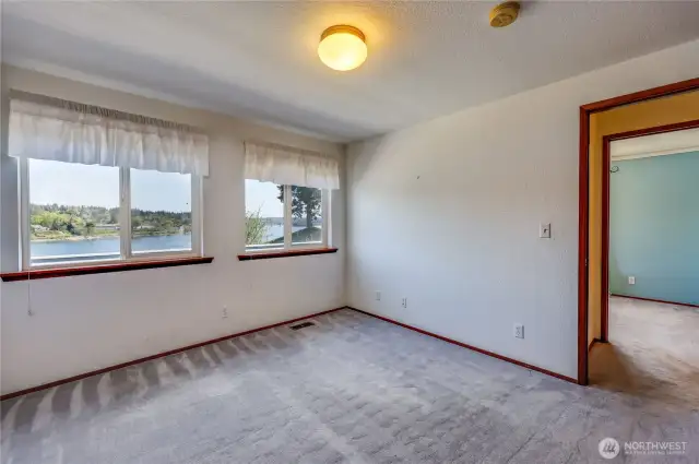 Bedroom 2 of 3 upstairs, 4 bdrms total. Amazing views!