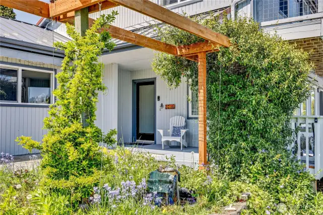 Mature landscaping and thoughtful planning makes this a stunning retreat.
