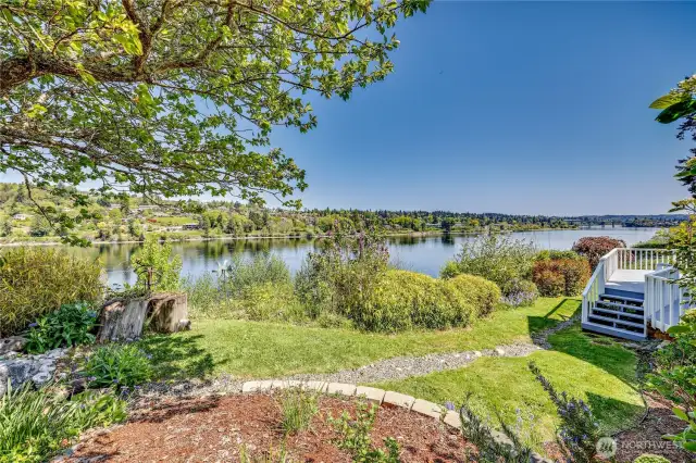 This is one of the lovely spots to sit and relax with impressive views all around.