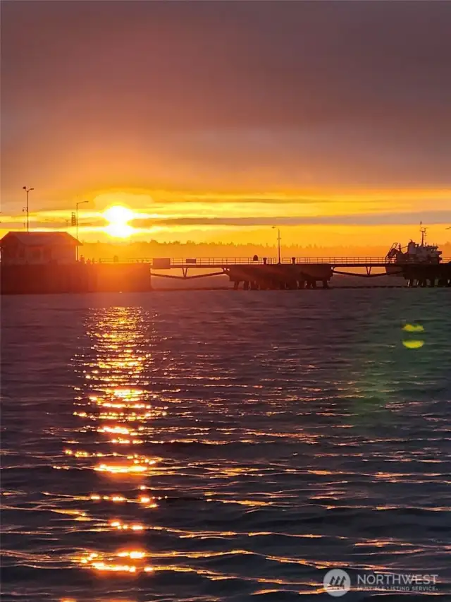 Imagine starting your day with a peaceful sunrise like this.