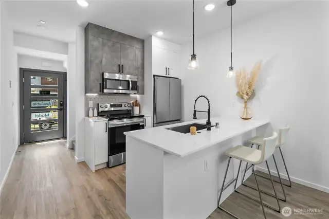 Photos are of model home 826B. Floorplan and finishes may vary