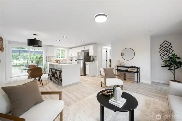 Open Space Living Room