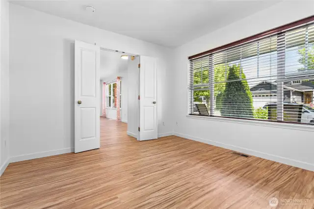Office/Bedroom off living room