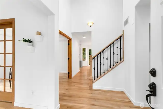 refinished hardwood floors