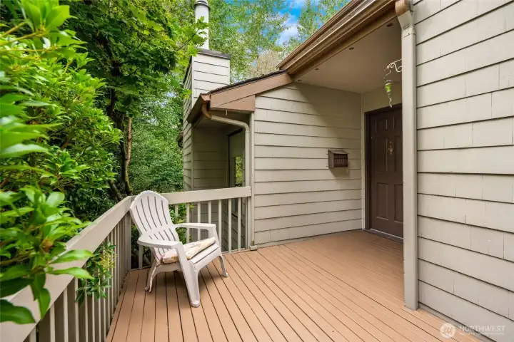 Deck #1 = your personal sunshine stage.