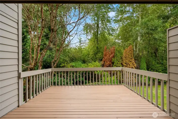 Deck #2 is BBQ-ready.