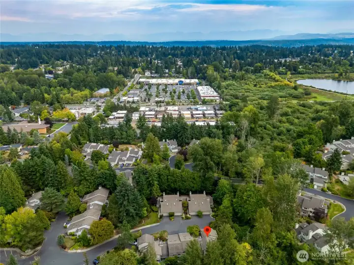 Aerial shot = wow factor.