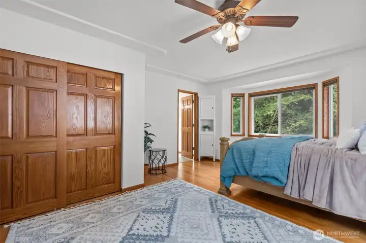 Bedroom #4 has private access to the second bathroom allowing for another ensuite!