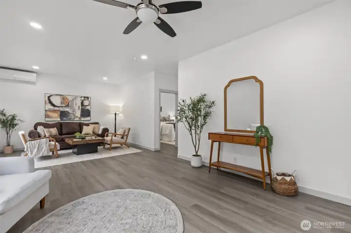 Recently updated and remodeled, this lovely space lives as an independent property