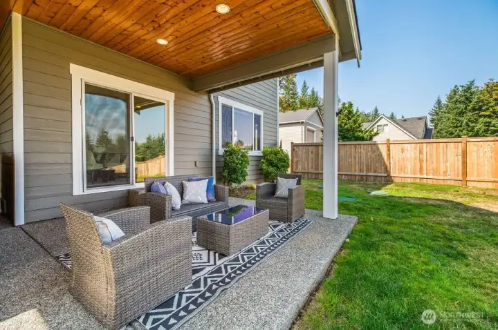 Covered Patio.