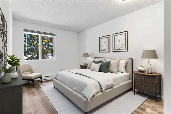 Bedroom 2 Virtually Staged