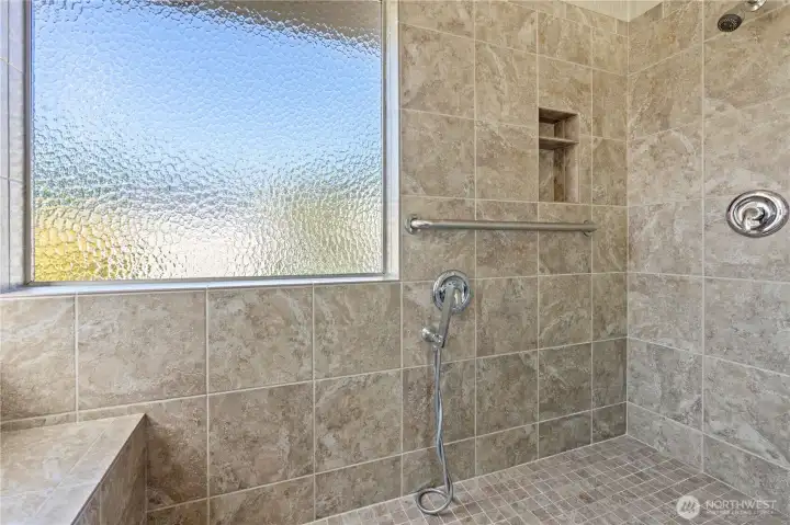 Large Walk-in Shower
