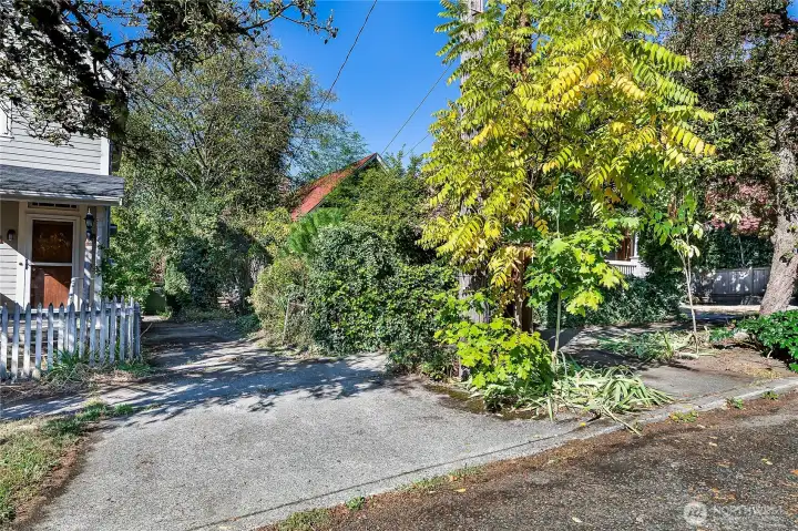 Driveway is not shared. This is a dedicated driveway for this home only.