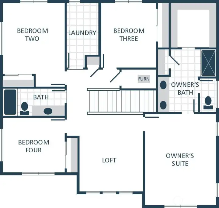 Photographs are for illustrative purposes only. Features, finishes, interior/exterior colors, landscaping and floorplan shown may vary from actual homes built