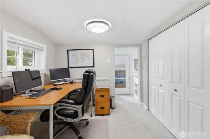 Extra room to work from home.