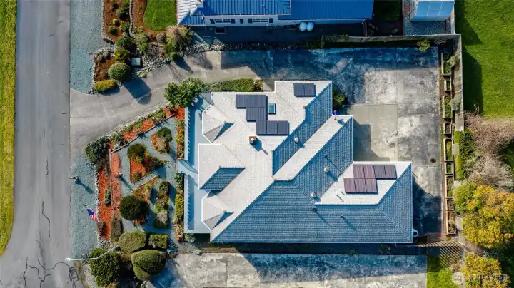 Solar panels to keep you warm or cool all year long!