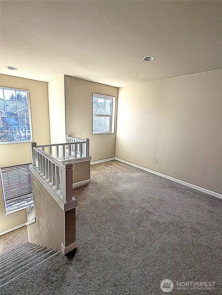 Upstairs landing with room for ???
