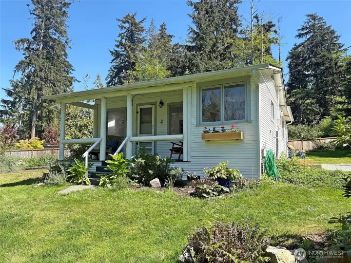 This property is approx 1/2 acre, with great sunshine and privacy.  Nice SW exposure too.